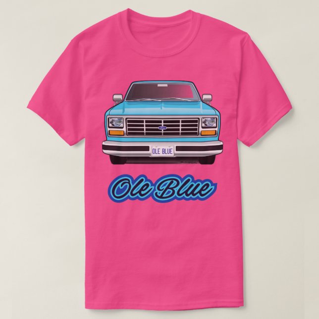T-shirt Bleu ocle (Design devant)