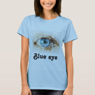 T-shirt bleu oeil