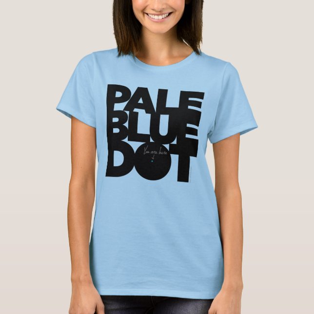T-shirt Bleu pâle (Devant)