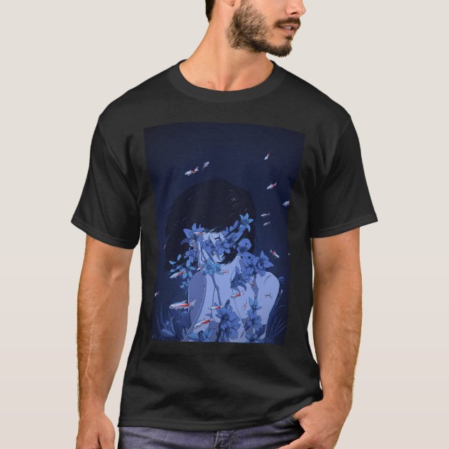 T-shirt Bleu Parfait (Devant)