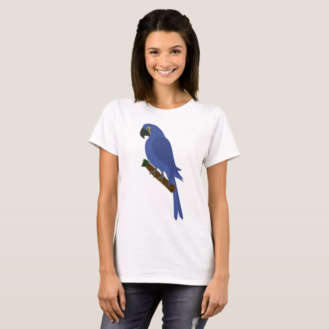 T-shirt bleu perroquet (Devant entier)