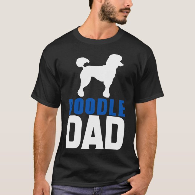 T-shirt Bleu poumon papa (Devant)