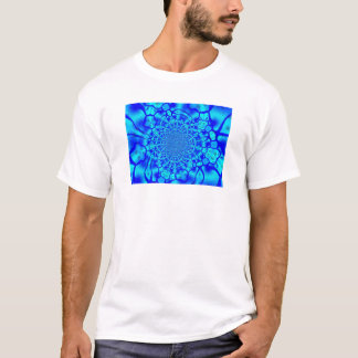 T-shirt Bleu profond