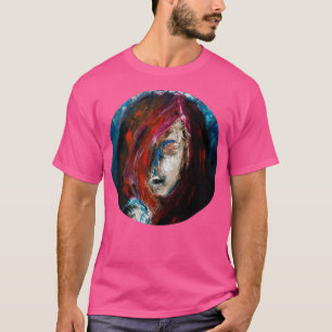 T-shirt bleu rouge