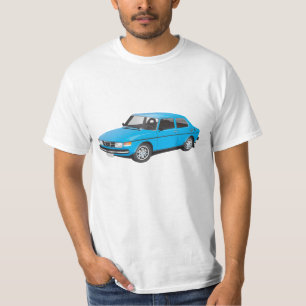 T-shirt bleu SAAB 99