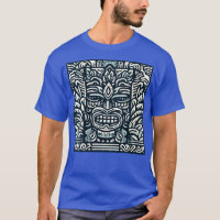 Bleu Tiki dieu pour votre Tiki Bar VNeck