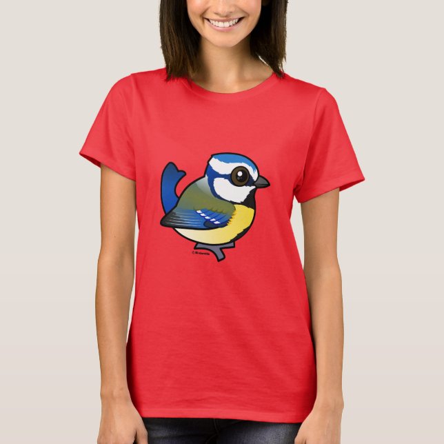 T-shirt Bleu Tit (Devant)