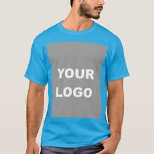 T-shirt Bleu turquoise Ajouter votre photo