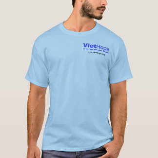 T-SHIRT BLEU "voiliers" (LOGO DANS l'AVANT)