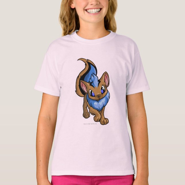 T-shirt Bleu Xweetok (Devant)