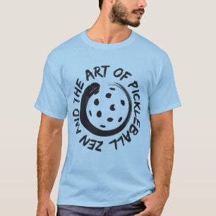 T-shirt bleu Zen Pickleball