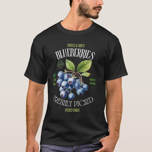 T-shirt Bleuets (Devant)