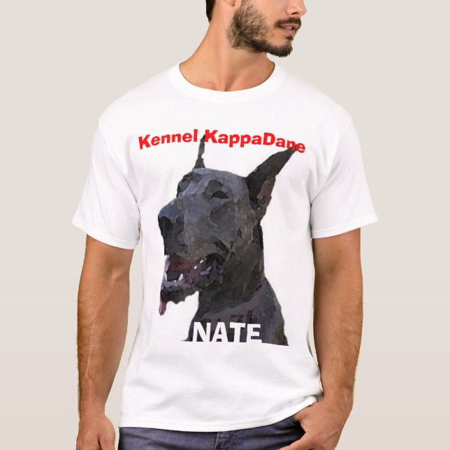 T-shirt Bleus de KappaDane (Devant)