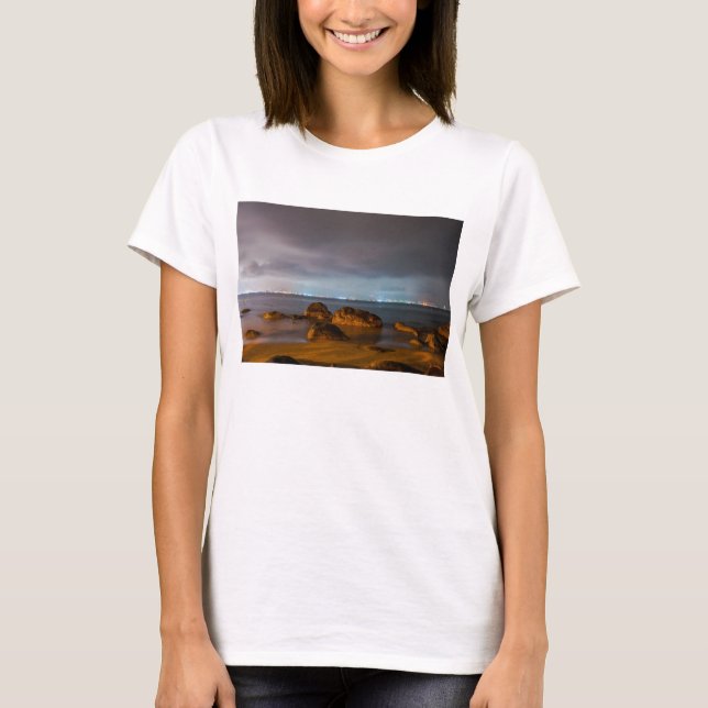 T-shirt Bleus de ville de Chiba (Devant)