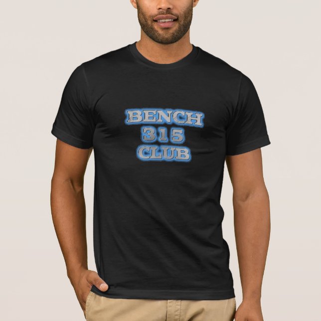 T-SHIRT BLEUS LAYETTE DE CLUB DU BANC 315 (Devant)