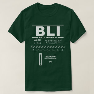 T-shirt BLI de l'aéroport international de Belling