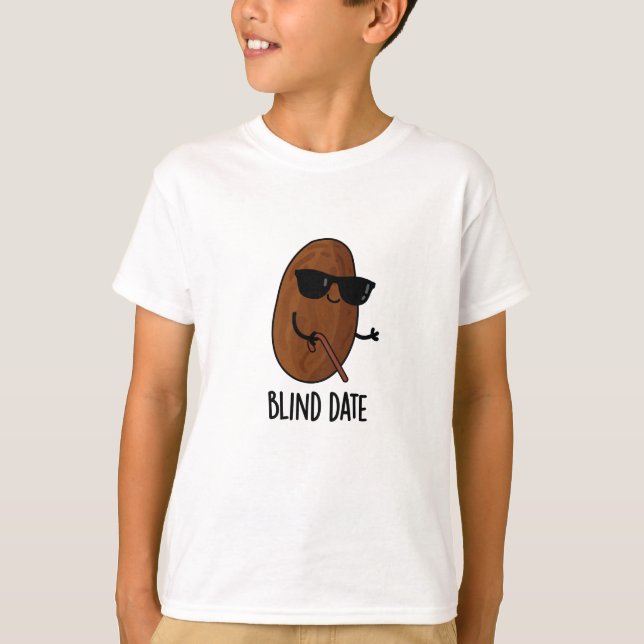 T-shirt Blind Date Funny Fruit Pun (Devant)