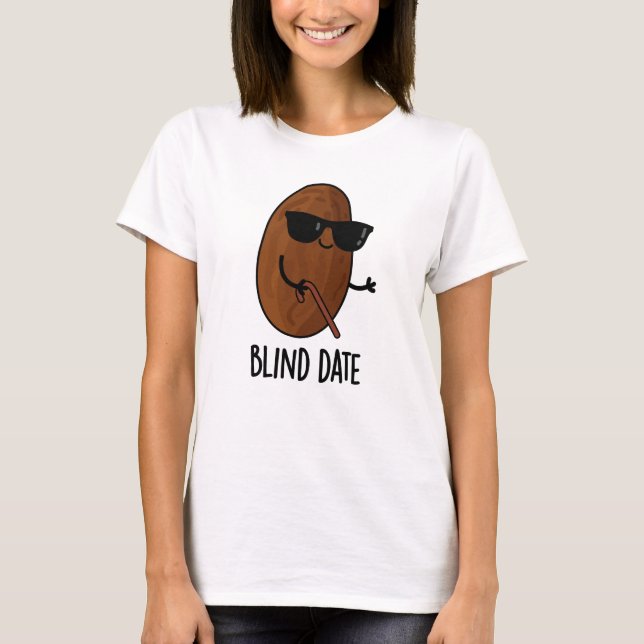 T-shirt Blind Date Funny Fruit Pun (Devant)