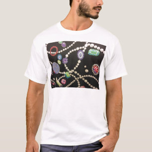 T-shirt Bling et perles