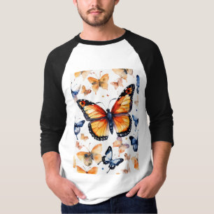 T-shirt Bliss papillon" Onisex Tee : Embrassez l'élégance 