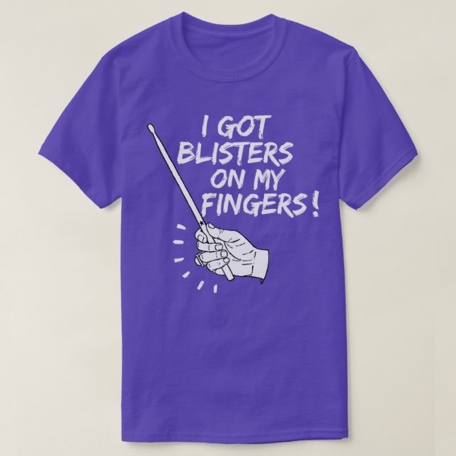T-shirt Blisses sur mes doigts  (Design devant)