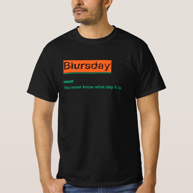 T-shirt Bljeudi Dire et définir un mème graphique (Devant)