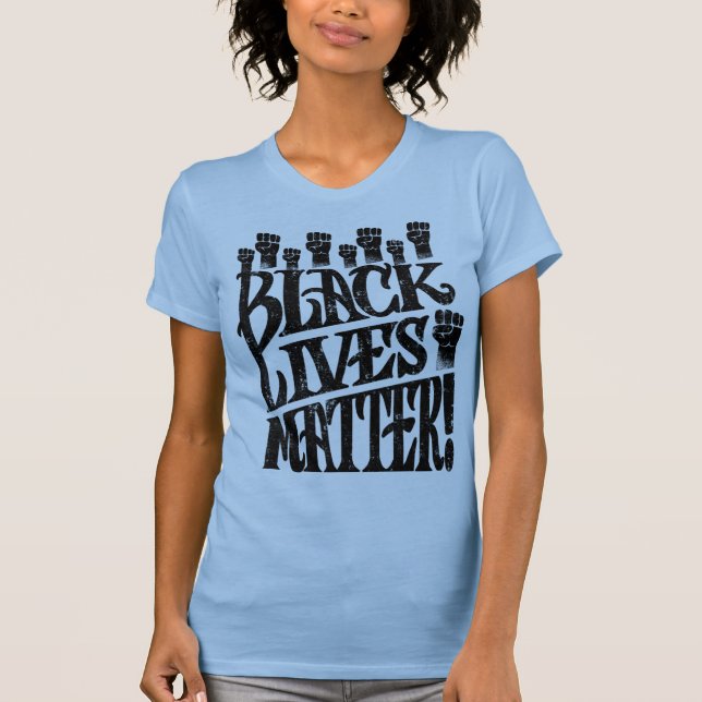 T-shirt BLM Black Lives Matt (Devant)