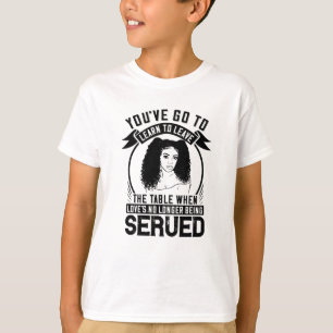 T-shirt BLM - Levez-vous quand l'amour n'est pas servi