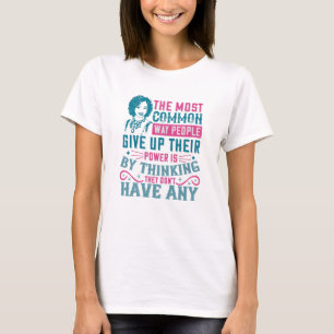 T-shirt BLM - N'abandonnez pas le pouvoir