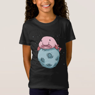 T-Shirt Blobfish Lune Astronaut Cadeaux Enfants Blobfish