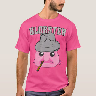 T-shirt Blobfish Mafieux Blobster Poisson Fedora Chapeau E