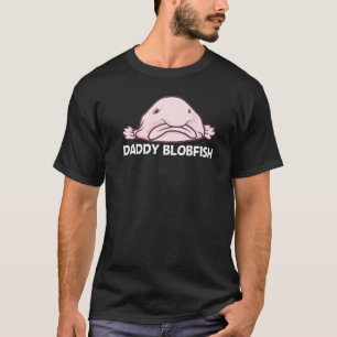 T-shirt Blobfish pour hommes papa poisson de mer profonde