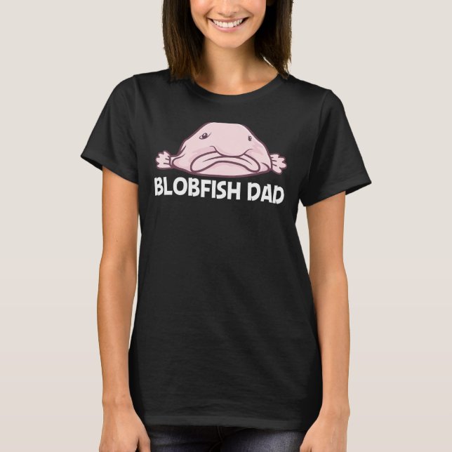 T-shirt Blobfish Pour Papa Hommes Poisson Profond Mer Zoo  (Devant)