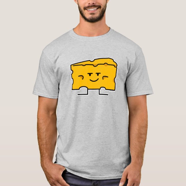 T-shirt Bloc cale de protéine du lait de laiterie d'imper (Devant)