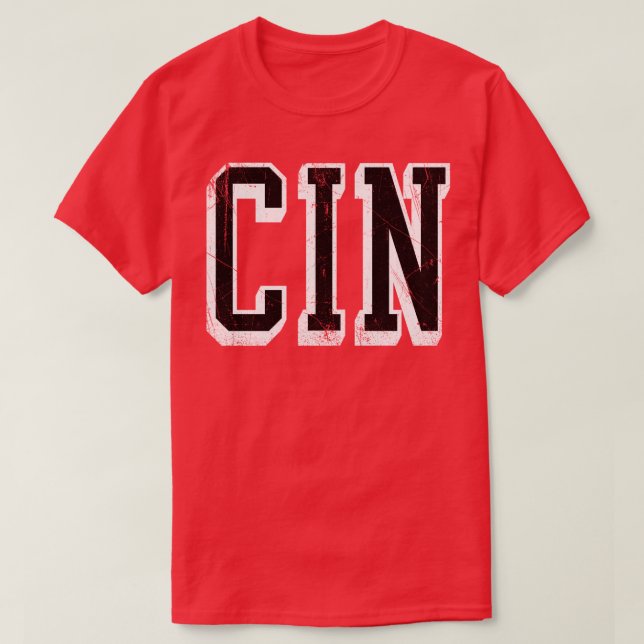 T-shirt Bloc CIN abv 3 (Design devant)