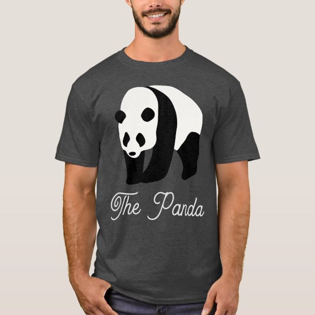 T-shirt Bloc couleur Panda (Devant)