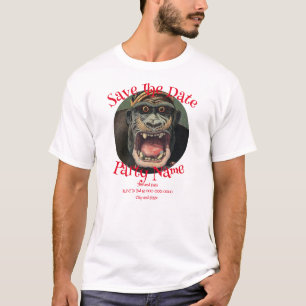 T-shirt Bloc de fête d'anniversaire surprise 2024 Party