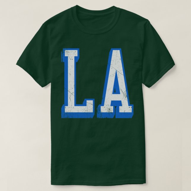 T-shirt bloc LA abv 2 (Design devant)