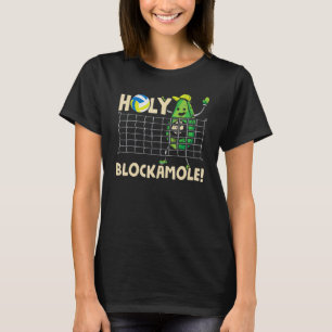 T-shirt Blocage du joueur de volley-ball Saint-Blockamole 
