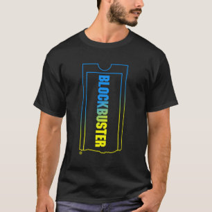 T-shirt Blockbuster Ombre Ticket