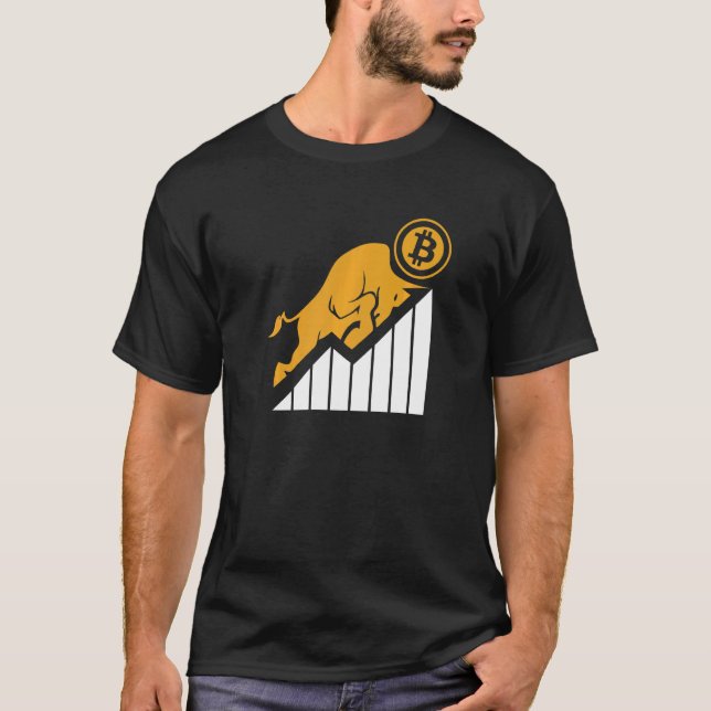 T-shirt Blockchain Crypto Crypto Currency Crypto Trader Bi (Devant)