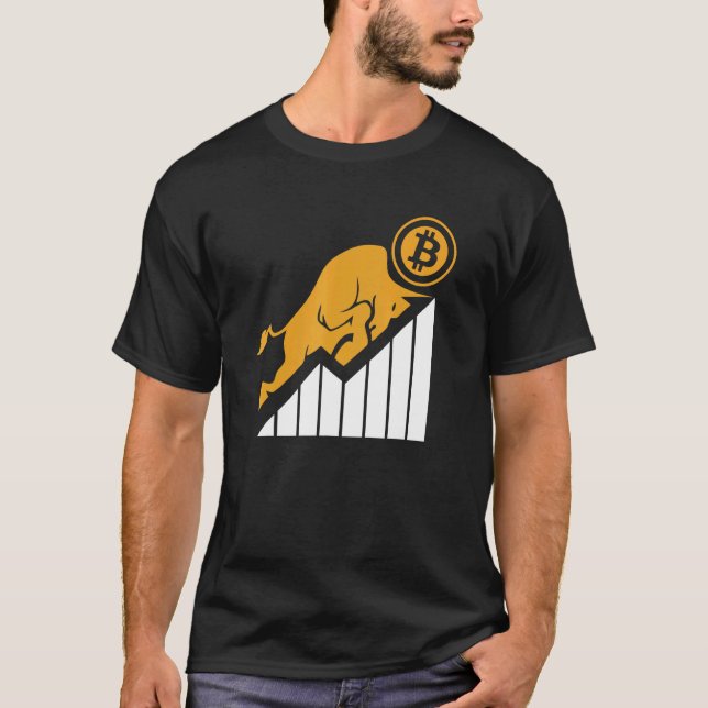 T-shirt Blockchain Crypto Crypto Currency Crypto Trader Bi (Devant)