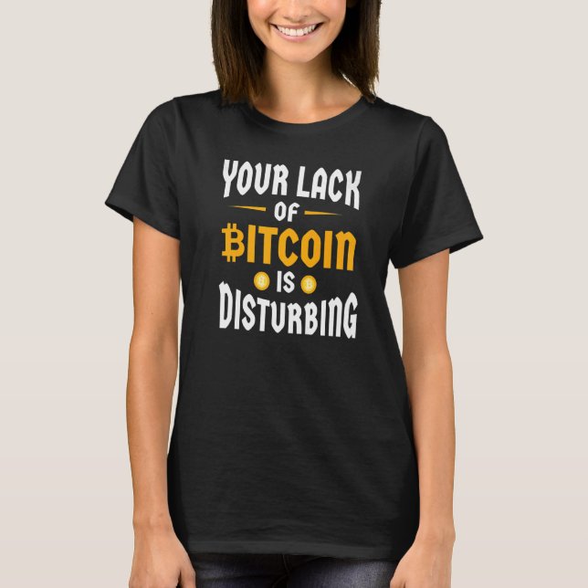 T-shirt Blockchain Cryptomonnaie Bitcoin Crypto Traders M (Devant)