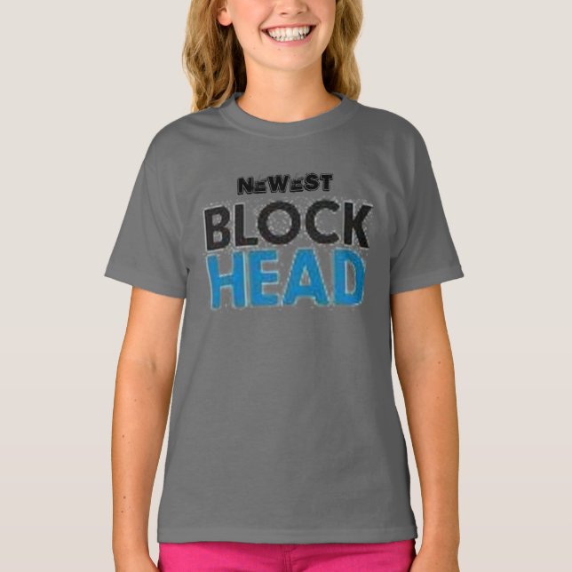 T-SHIRT BLOCKHEAD, NEWEST (Devant)