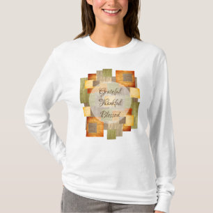 T-shirt Blocs couleur automne