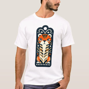 T-shirt Blocs d'art pop géométrique – Expression moderne a