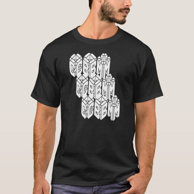 T-shirt Blocs de CBM (Devant)