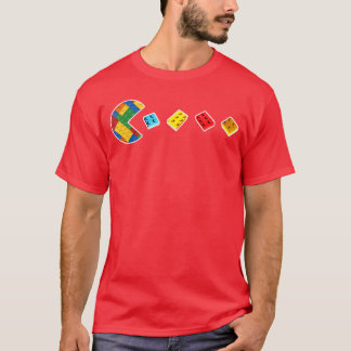 T-shirt Blocs de construction drôles de maçon Maître Briqu
