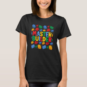 T-shirt Blocs Générateur de briques Générateur maître