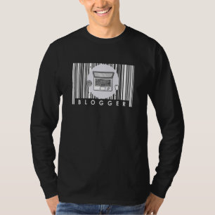 T-shirt Blog Internet Blogging Contenu Créateur Ordinateur